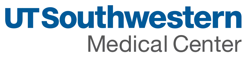 Logo of UT Southwestern, a leading academic medical center in the United States